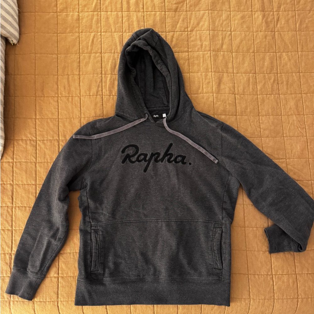 Rapha Charcoal Hoodie